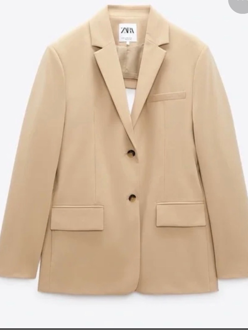 Zara Open Back Blazer - Picture 4 of 7